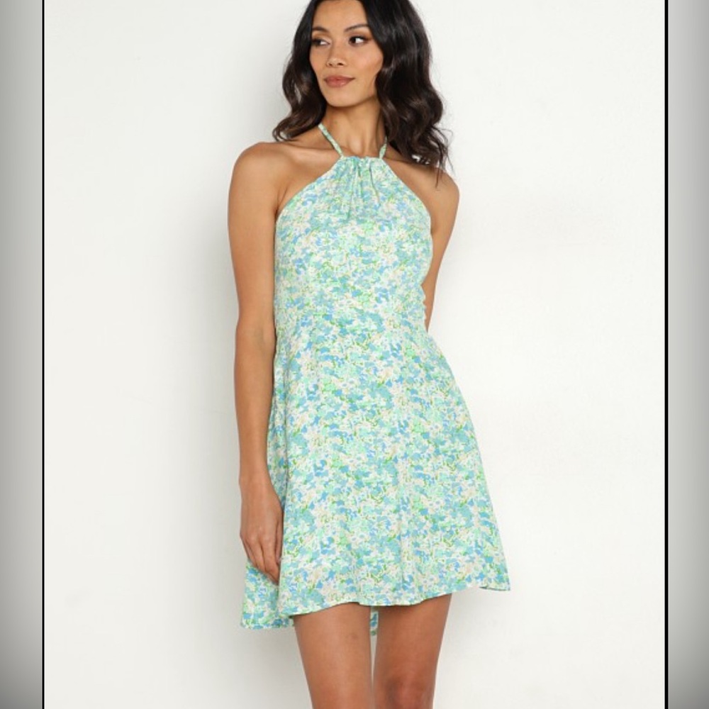 Faithfull the Brand Gaia Mini Varenna floral print dress new sz 6